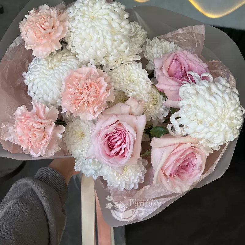 Розовый акцент 1