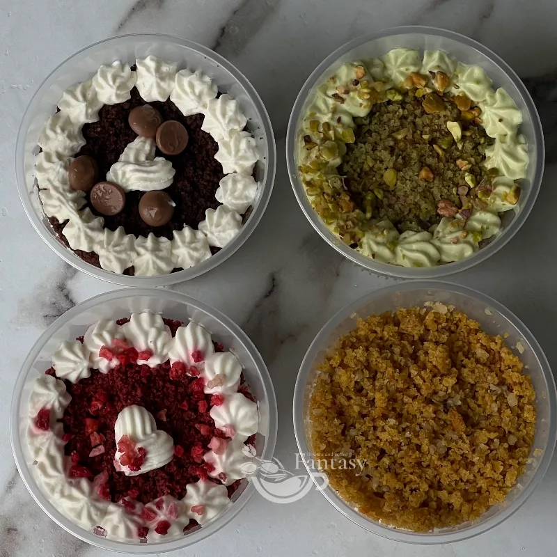 Трайфл ( красный бархат/фисташка/морковный/брауни)